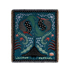 Soft Floral Woven Blanket