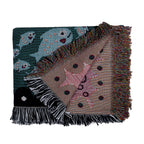 Soft Floral Woven Blanket