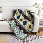 Bohemian Style Artistic Woven Blanket