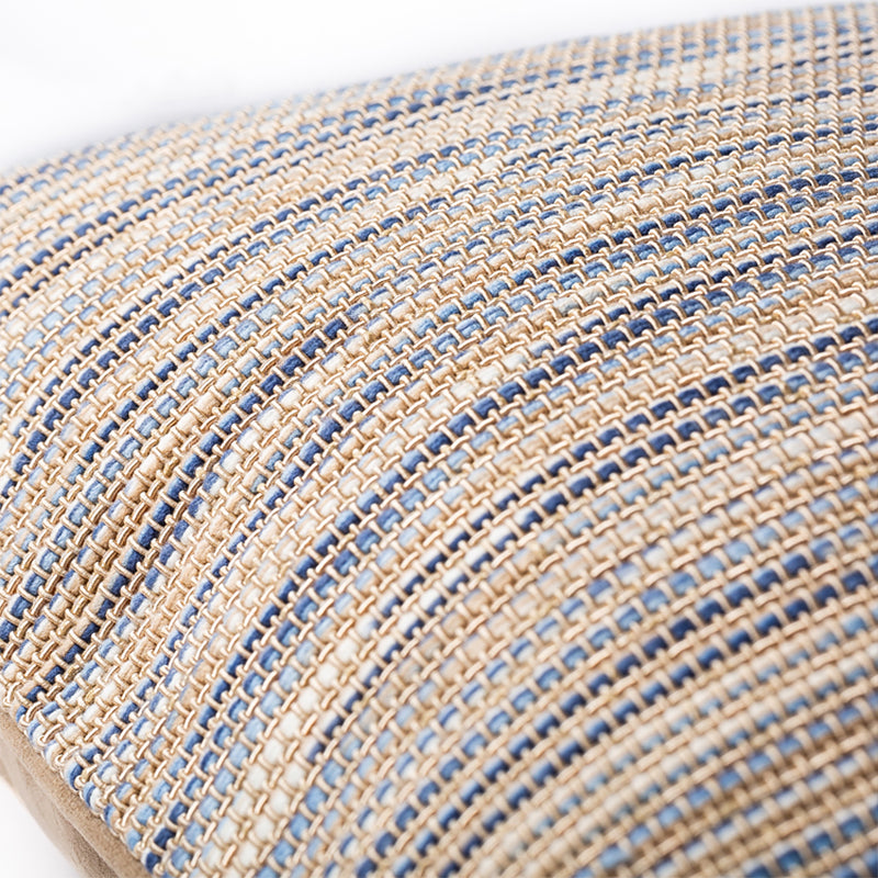 Japanese-Style Striped Pillow Cover