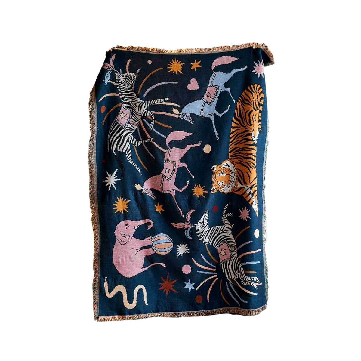 Animal Knit Sofa Blanket