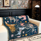 Animal Knit Sofa Blanket