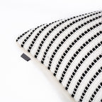 Black and White Striped Pillow Cover