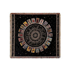 Black Woven Sofa & Bed Blanket