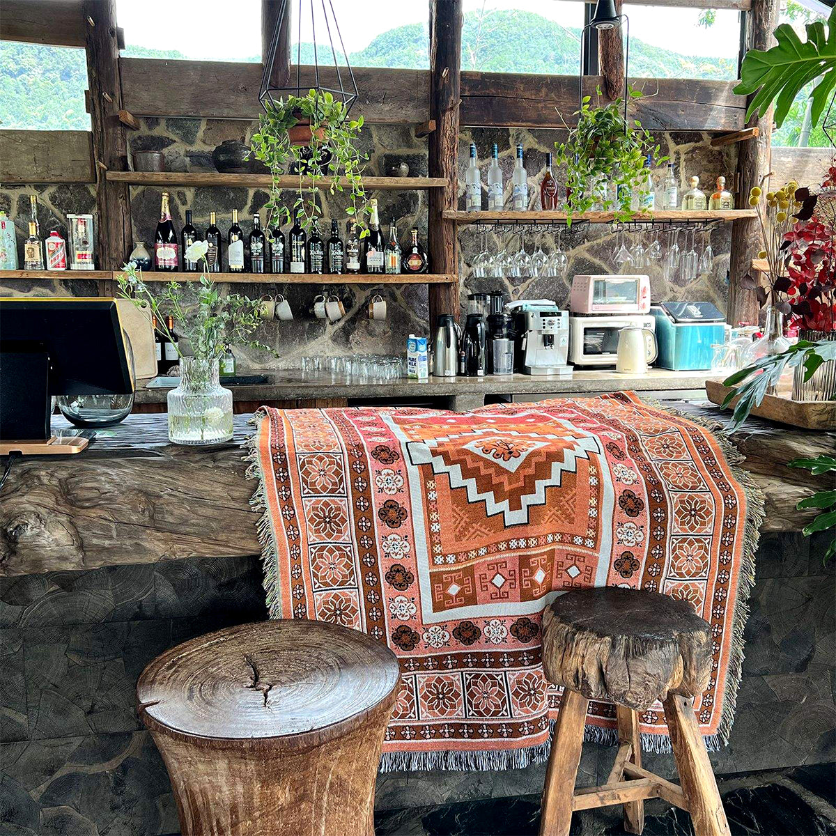 Multifunctional Woven Blanket