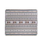 Bohemian Striped Woven Portable Blanket