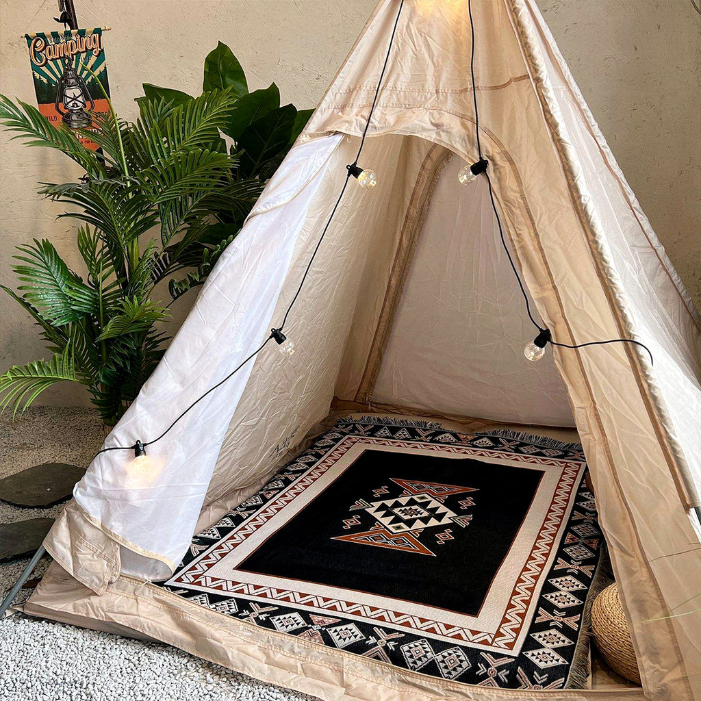 Soft Jacquard Portable Blanket