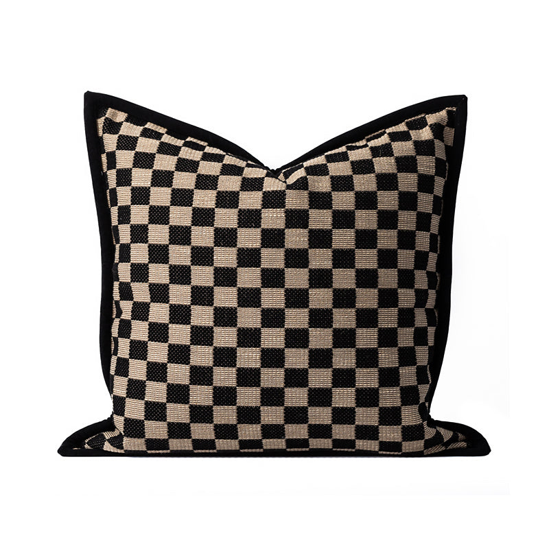 Checkered Cushion Cover