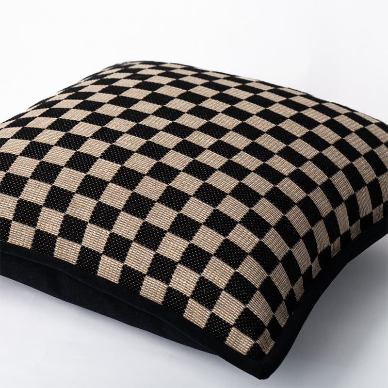 Checkered Cushion Cover