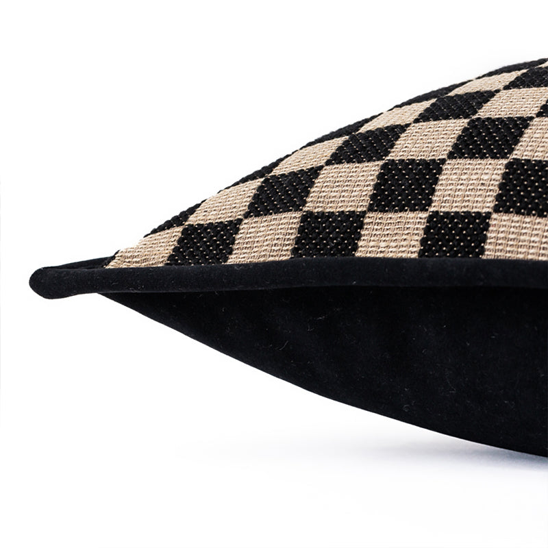 Checkered Cushion Cover