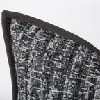 Gray Jacquard Cushion Cover