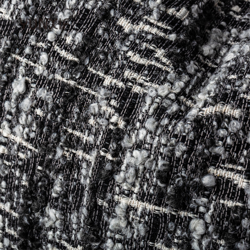 Gray Jacquard Cushion Cover