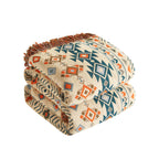 Vintage Floral Bohemian Jacquard Blanket