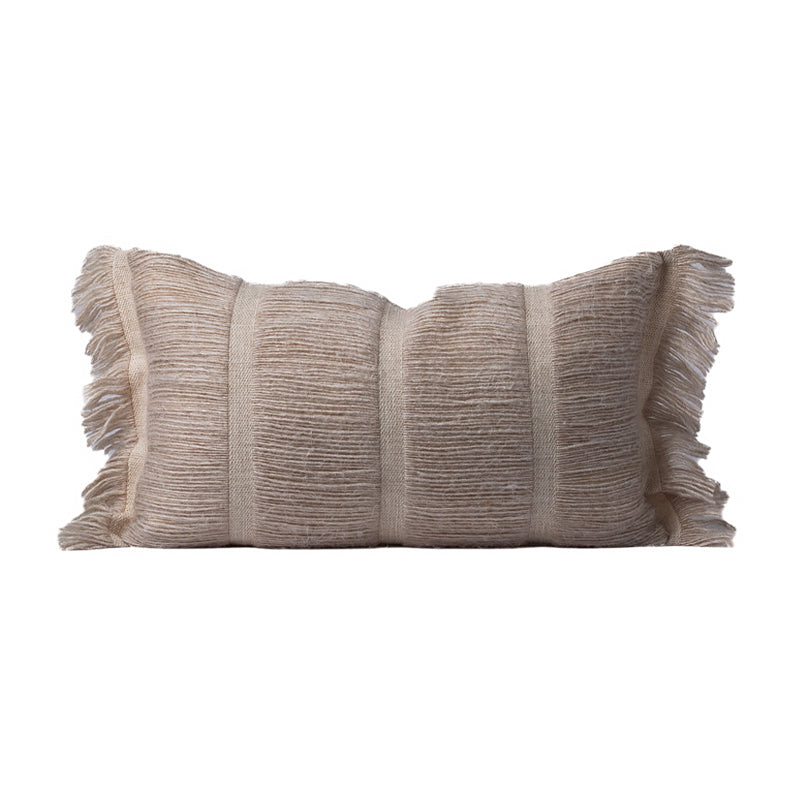 Woven Tassel Cushion Cover