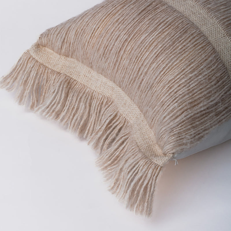 Woven Tassel Cushion Cover