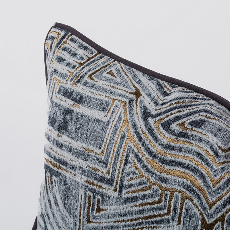 Minimalist Geometric Stripe Pillow Cover
