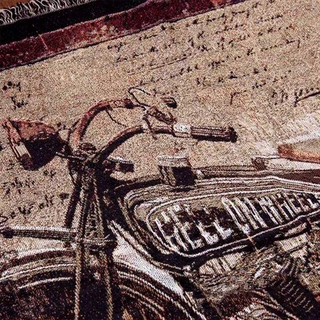 Vintage Art Woven Blanket