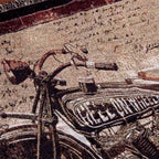 Vintage Art Woven Blanket