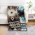 Bohemian Cotton-Polyester Sofa Throw
