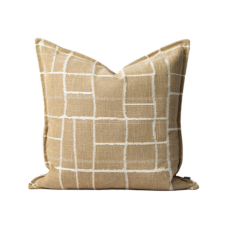 Cotton Linen Geometric Cushion Cover
