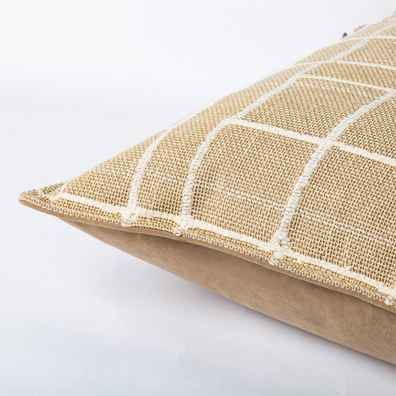 Cotton Linen Geometric Cushion Cover