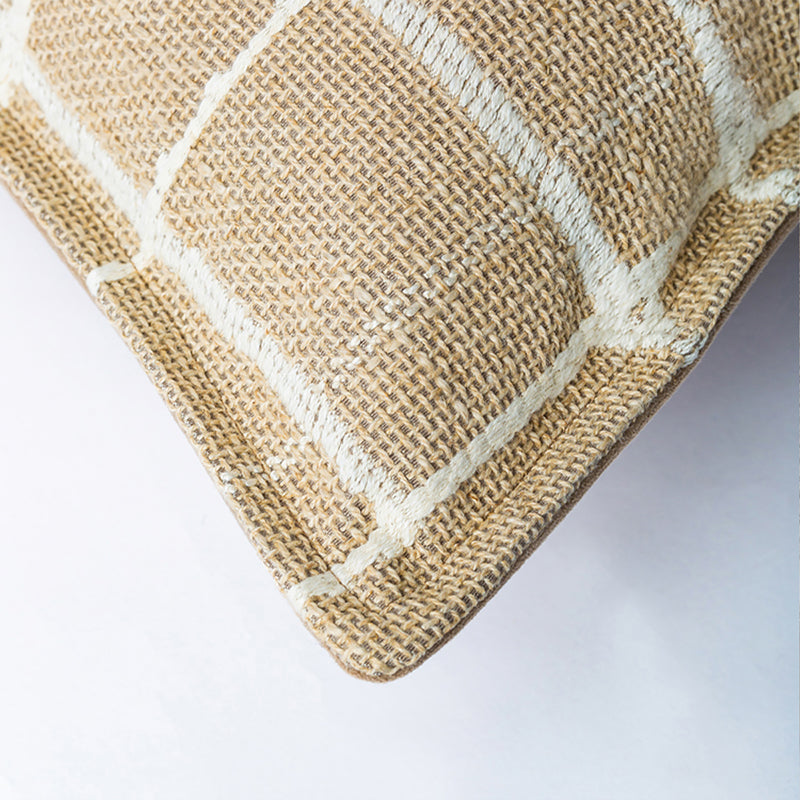 Cotton Linen Geometric Cushion Cover