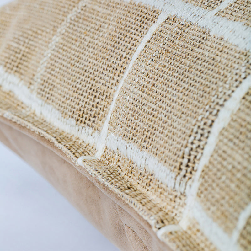 Cotton Linen Geometric Cushion Cover