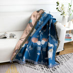Cat Home Textile Woven Blanket