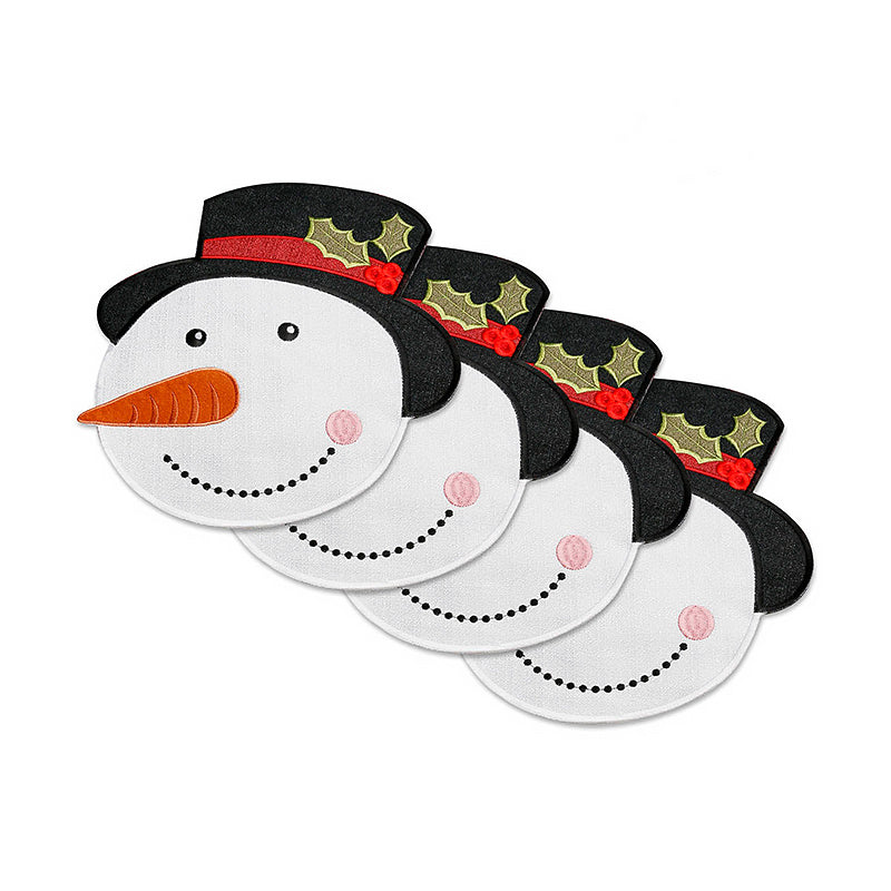 Cute Cartoon Snowman Placemat