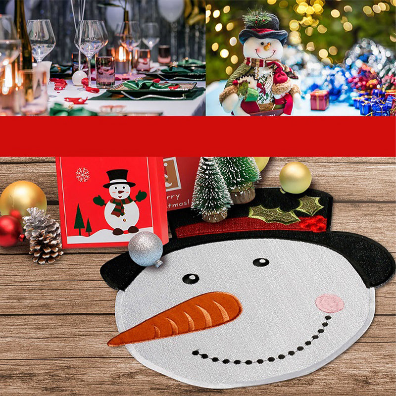 Cute Cartoon Snowman Placemat