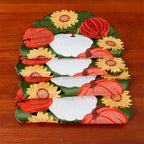Pumpkin Flower Hollow Placemat