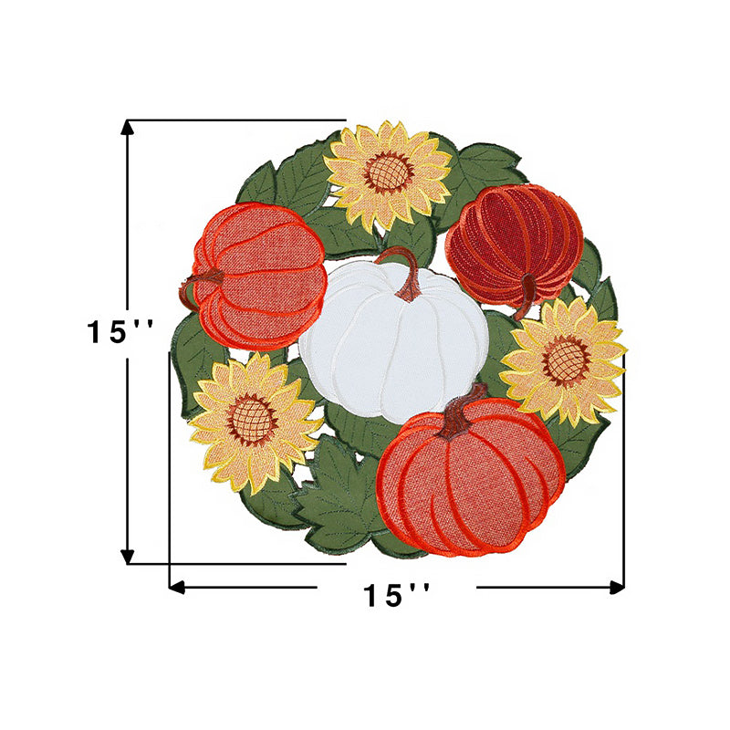 Pumpkin Flower Hollow Placemat