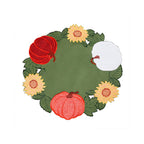 Autumn Harvest Pumpkin Round Placemat