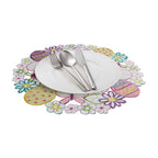 Colorful Lace Hollow-Out Placemat