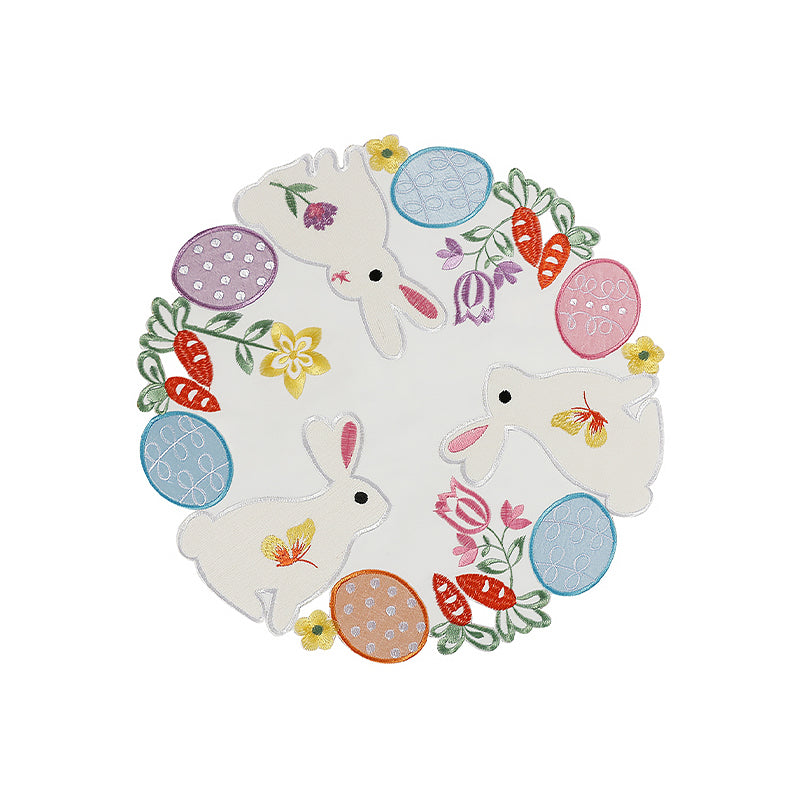 Colorful Rabbit Placemat
