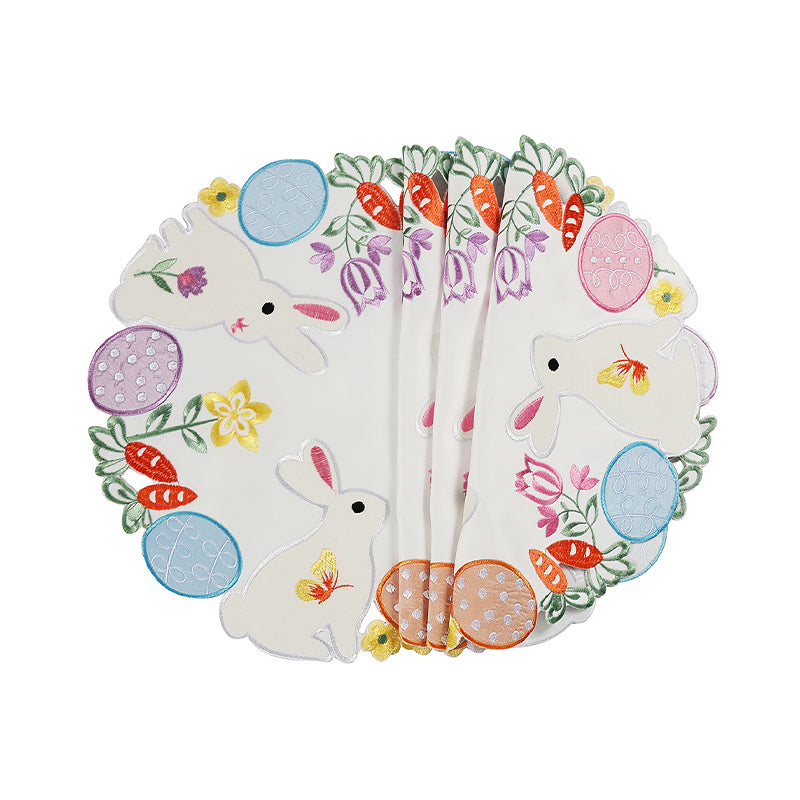 Colorful Rabbit Placemat