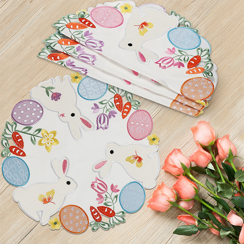 Colorful Rabbit Placemat