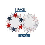Star-Shaped Hollow Round Placemat