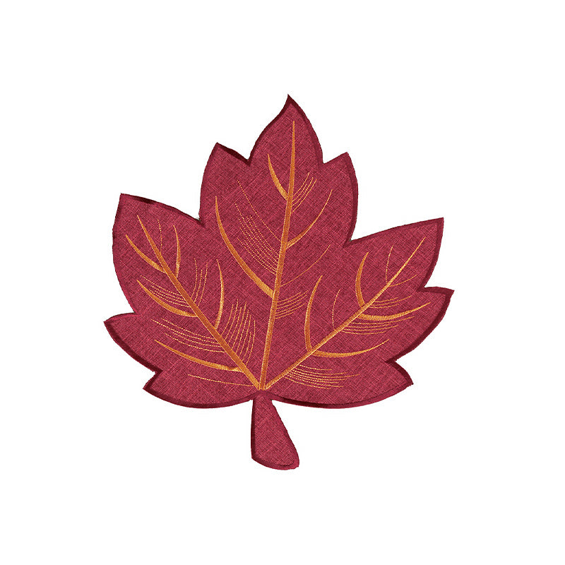 Red Maple Leaf Table Placemat