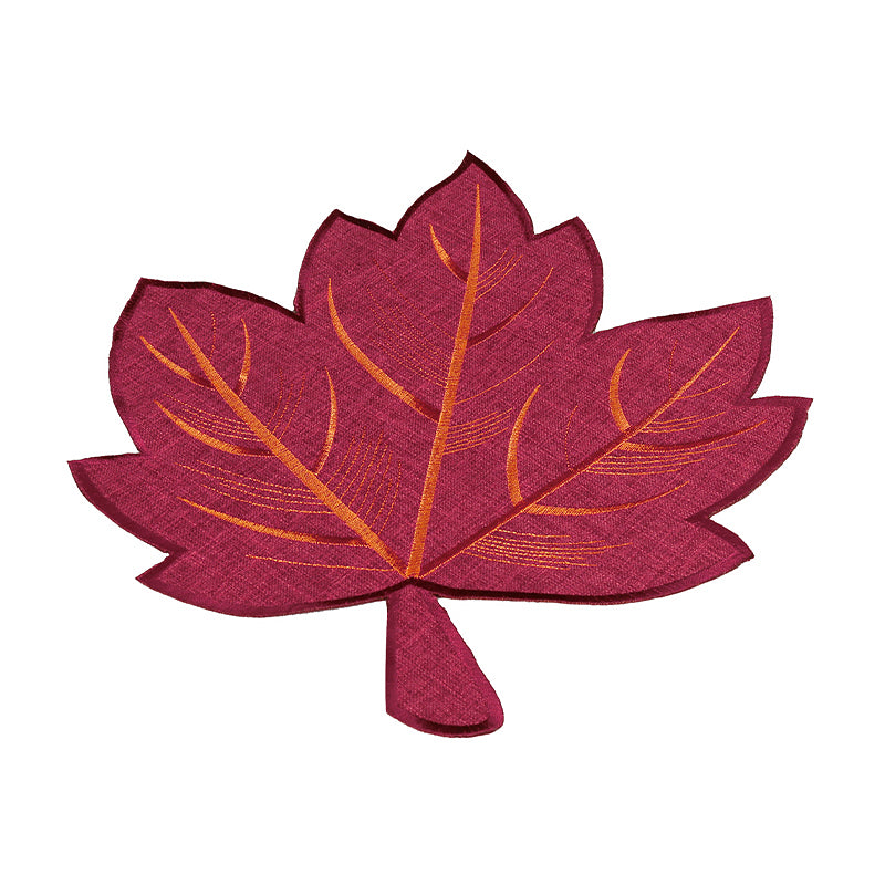 Red Maple Leaf Table Placemat