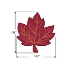 Red Maple Leaf Table Placemat