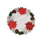 Christmas Felt Round Placemat