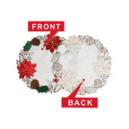 Christmas Felt Round Placemat