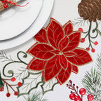 Christmas Felt Round Placemat