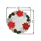 Christmas Felt Round Placemat
