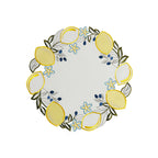Lemon Round Placemat
