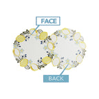 Lemon Round Placemat