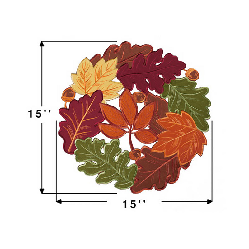 Maple Leaf Anti-Slip & Heat-Resistant Placemat