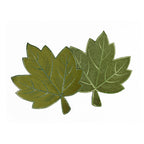 Green Maple Leaf Placemat