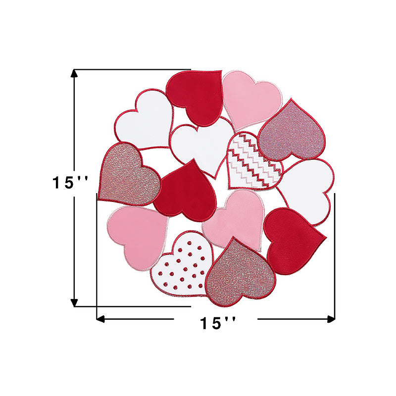 Heart Hollow-out Placemat